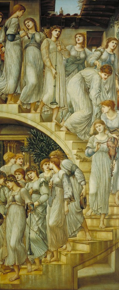 Die goldenen Treppen von Edward Burne Jones